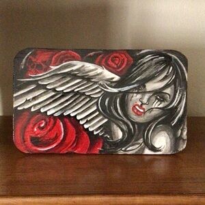 Wood Painting By An Incarcerated Individual At A CA State Prison